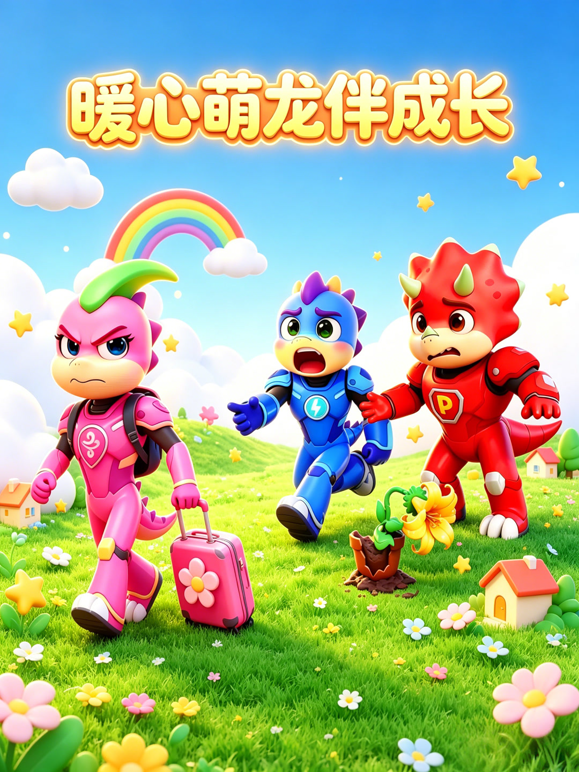 暖心萌龙伴成长封面图
