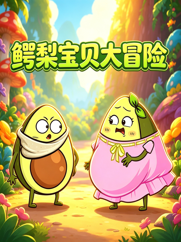 鳄梨宝贝大冒险封面图